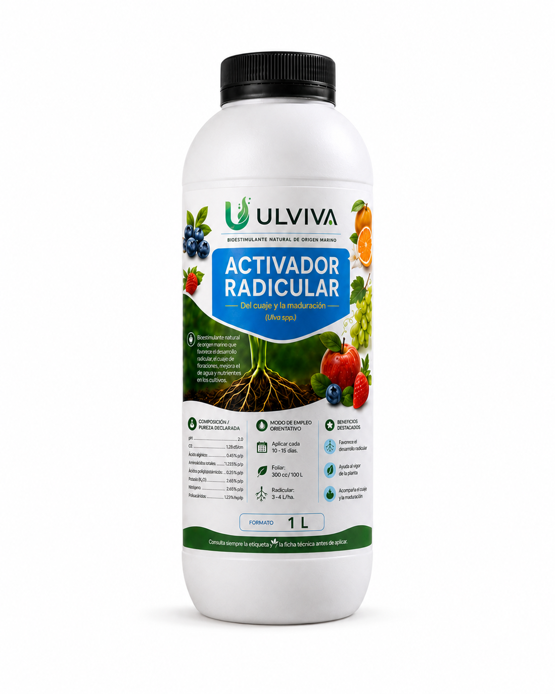Ulviva Activador Radicular · Cuaje y Maduración