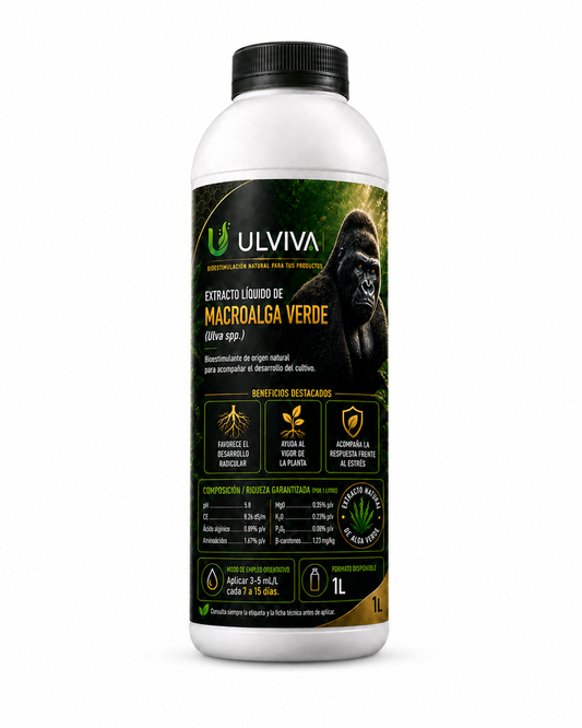 Ulviva — extracto líquido de macroalga verde